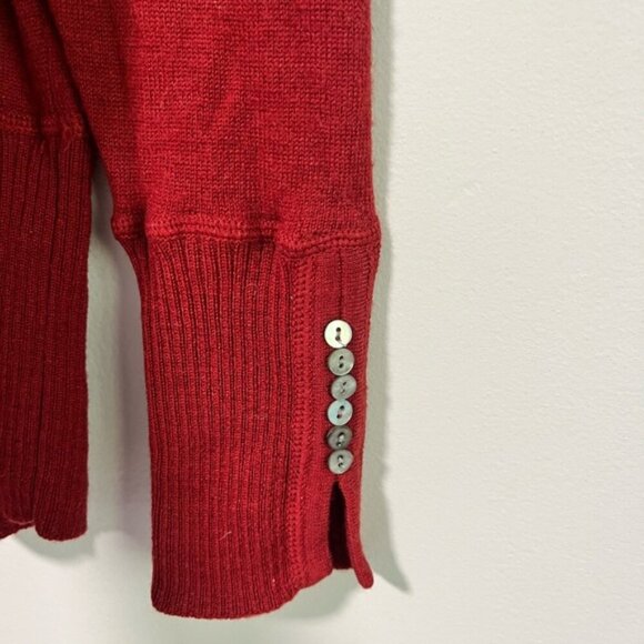 Mercer & Madison Red 100% Merino Wool Sweater – Size Large - Picture 9 of 9